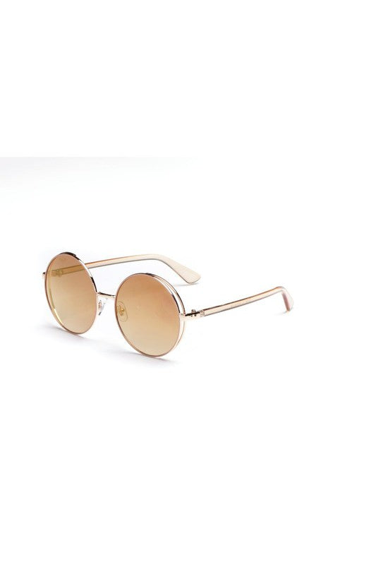 Round Oversize Fashion Sunglasses-Cramilo Eyewear-Malandra Boutique, Women's Fashion Boutique Located in Las Vegas, NV