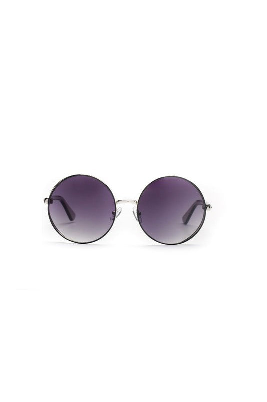 Round Oversize Fashion Sunglasses-Cramilo Eyewear-Malandra Boutique, Women's Fashion Boutique Located in Las Vegas, NV