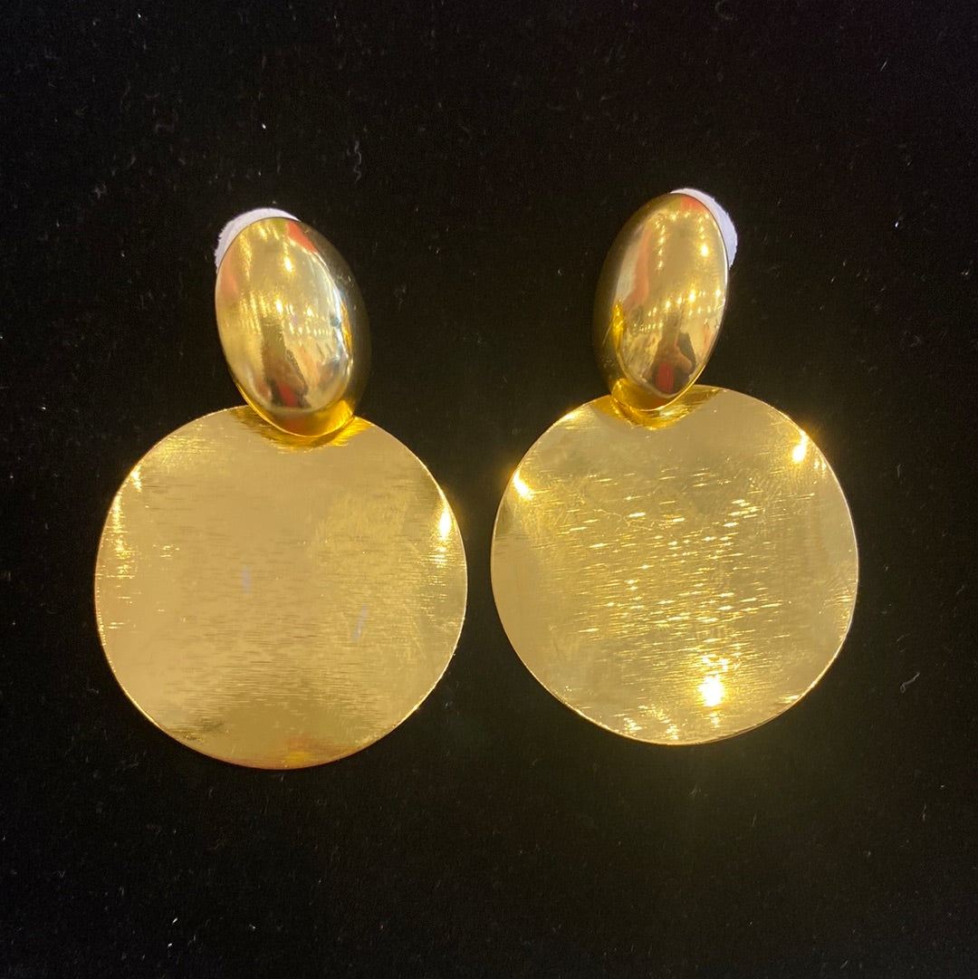 DUETS Chunky Gold Lightweight Earrings-Amazon-Malandra Boutique, Women's Fashion Boutique Located in Las Vegas, NV