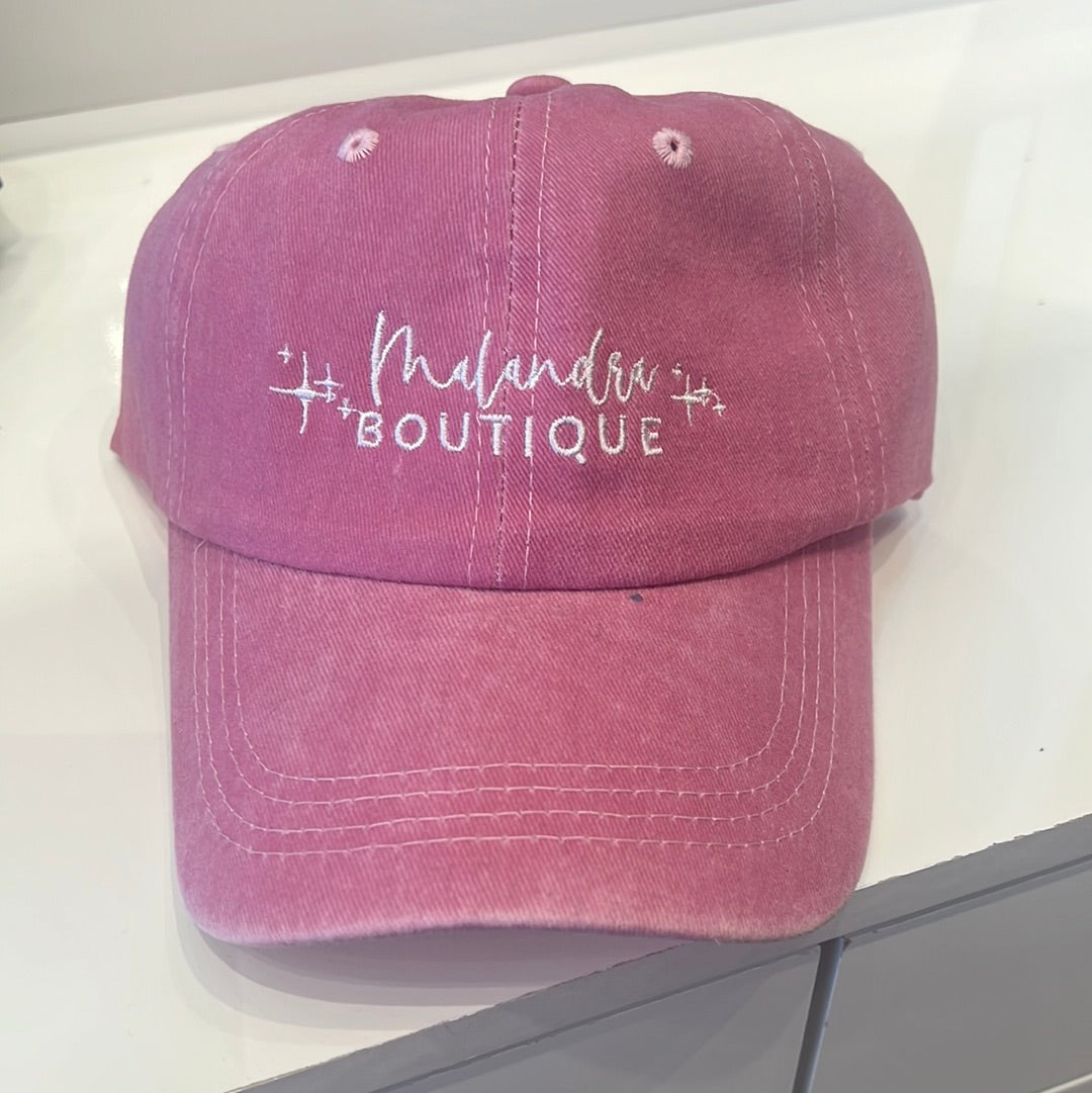 MALANDRA Baseball Cap-Hats-Malandra Boutique-Malandra Boutique, Women's Fashion Boutique Located in Las Vegas, NV