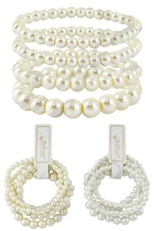 PEARLS Bracelet-Accessories-Malandra Boutique-Malandra Boutique, Women's Fashion Boutique Located in Las Vegas, NV