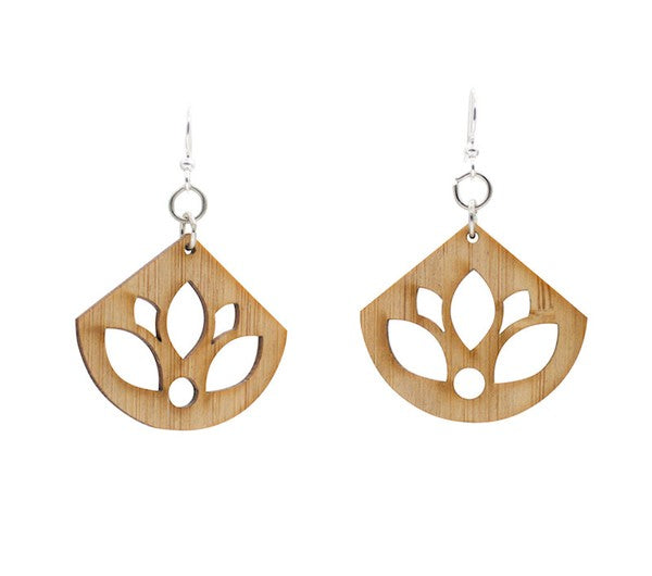 ALWAYS BEEN U Wooden Earrings-Apparel & Accessories-Green Tea Jewelry-Malandra Boutique, Women's Fashion Boutique Located in Las Vegas, NV