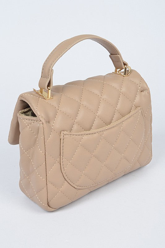 CENTURIES Quilted Crossbody Bag-Purse-H&D ACCESSORIES-Malandra Boutique, Women's Fashion Boutique Located in Las Vegas, NV