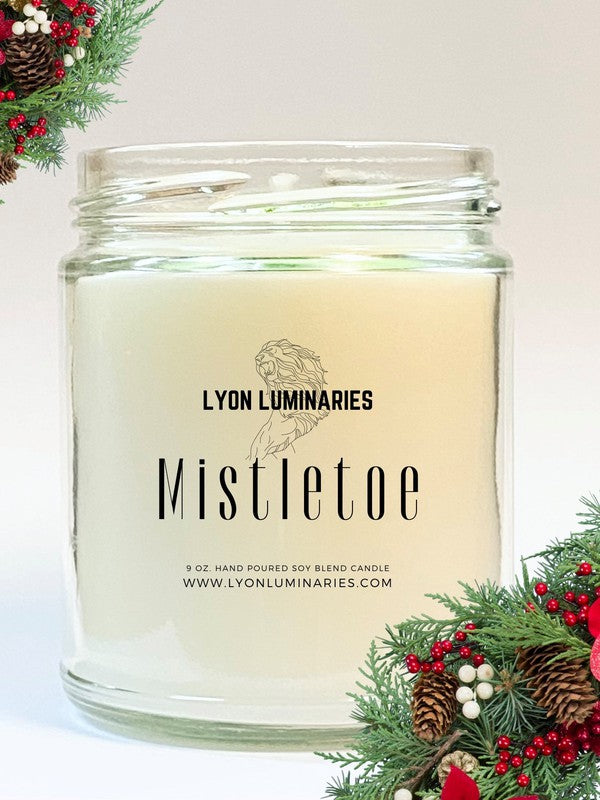 MISTLETOE Soy Candle-Lyon Luminaries-Malandra Boutique, Women's Fashion Boutique Located in Las Vegas, NV