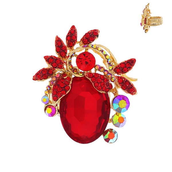 HAZE Multi Colored Gem Stone Rings-Accessories-Something Special LA-Malandra Boutique, Women's Fashion Boutique Located in Las Vegas, NV