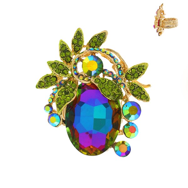 HAZE Multi Colored Gem Stone Rings-Accessories-Something Special LA-Malandra Boutique, Women's Fashion Boutique Located in Las Vegas, NV