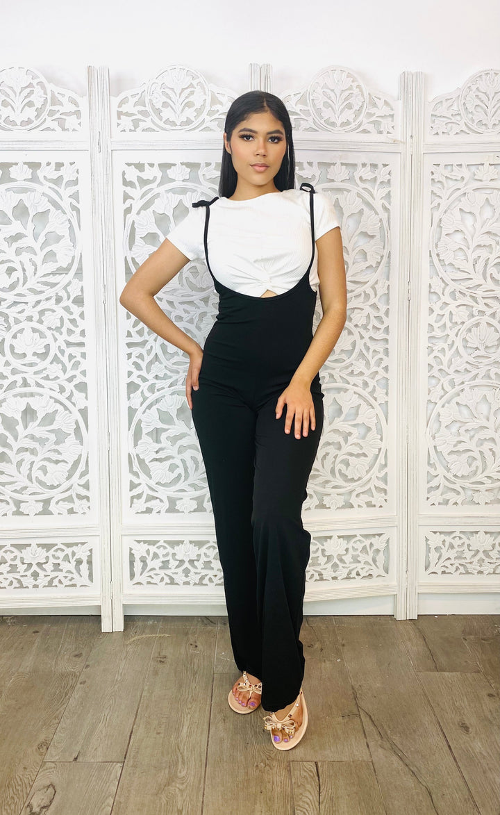 BE THE ONE Overalls Jumpsuit-Bottoms-Malandra Boutique-Malandra Boutique, Women's Fashion Boutique Located in Las Vegas, NV