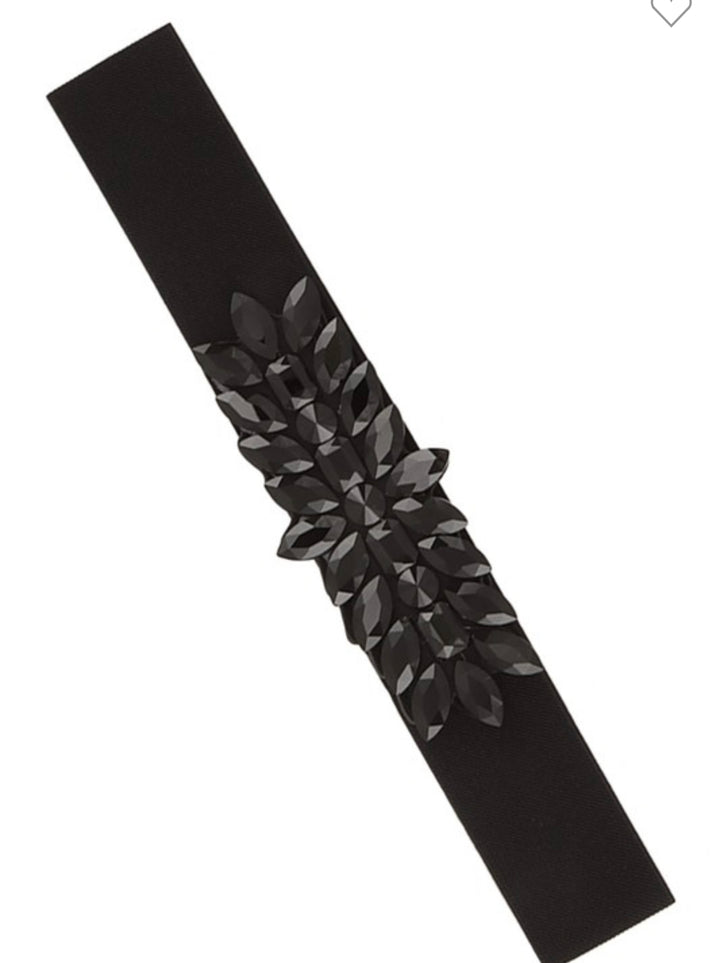 JUST FOR ME Elastic Crystal Belt-Belt-ICCO Accessories-Malandra Boutique, Women's Fashion Boutique Located in Las Vegas, NV